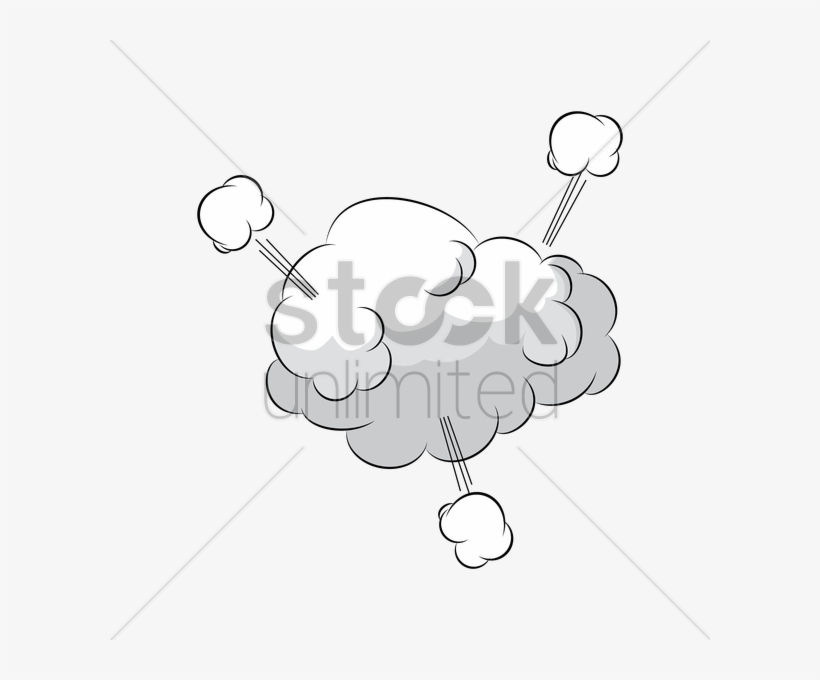 Comic Cloud V矢量图形 - Illustration, transparent png #7634427