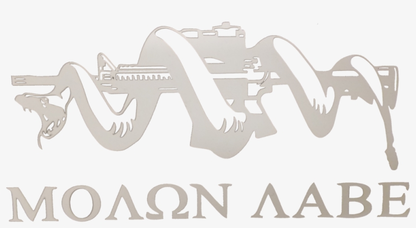 Molon Labe Ar Rattlesnake - Molon Labe Snake, transparent png #7634683