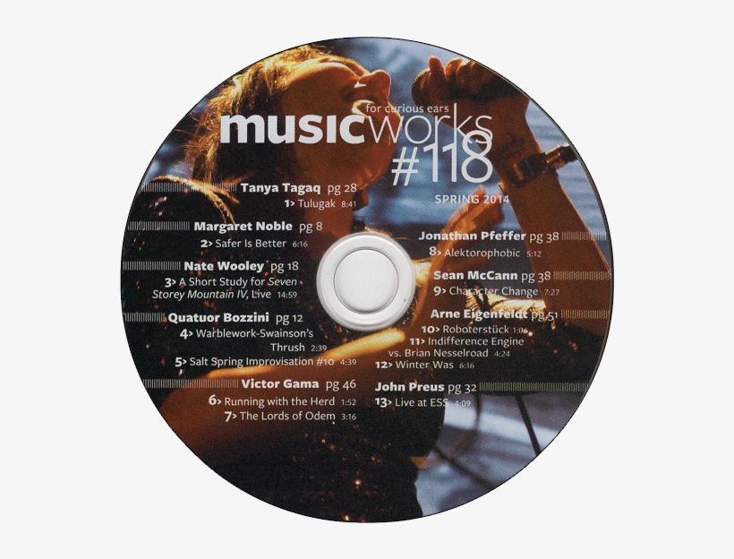 Musicworks Magazine Cd, - Cd, transparent png #7634751