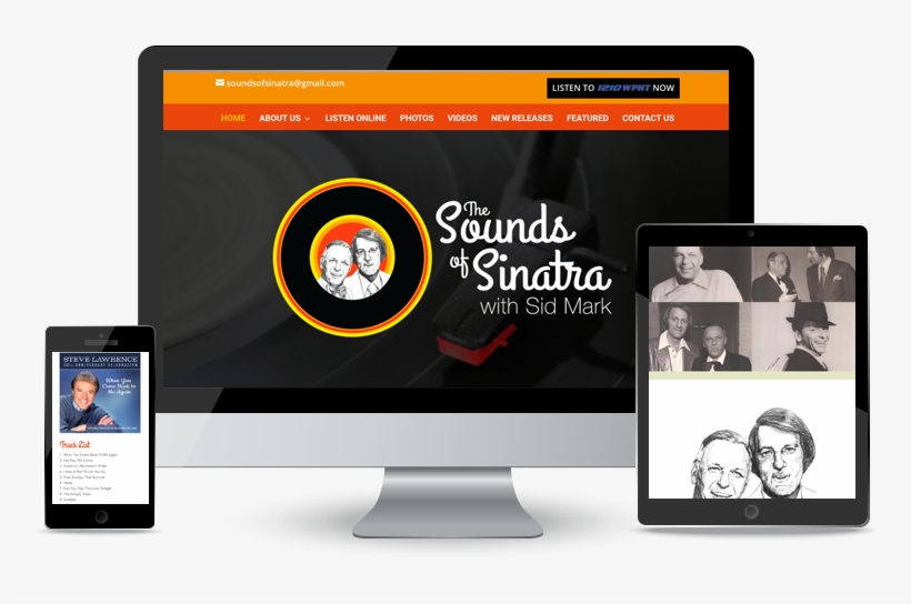 The Sounds Of Sinatra - Online Advertising, transparent png #7635213