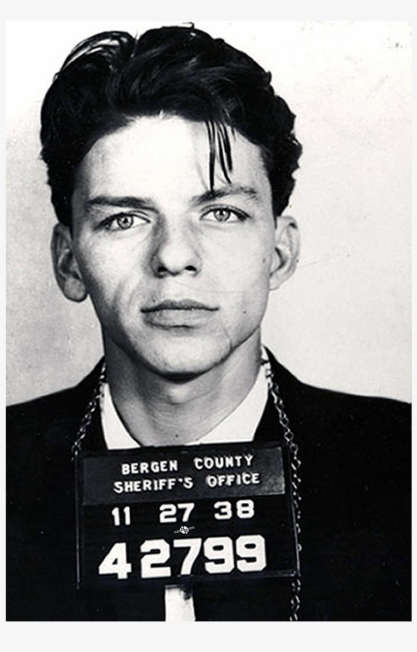 Frank Sinatra Mug Shot, transparent png #7635334