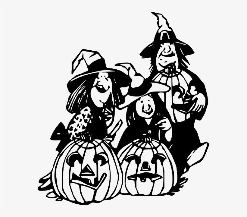 Wicked Clip Art Black And White, transparent png #7635390