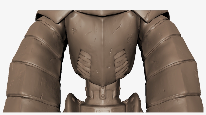 Scratched Chest - Breastplate, transparent png #7635454