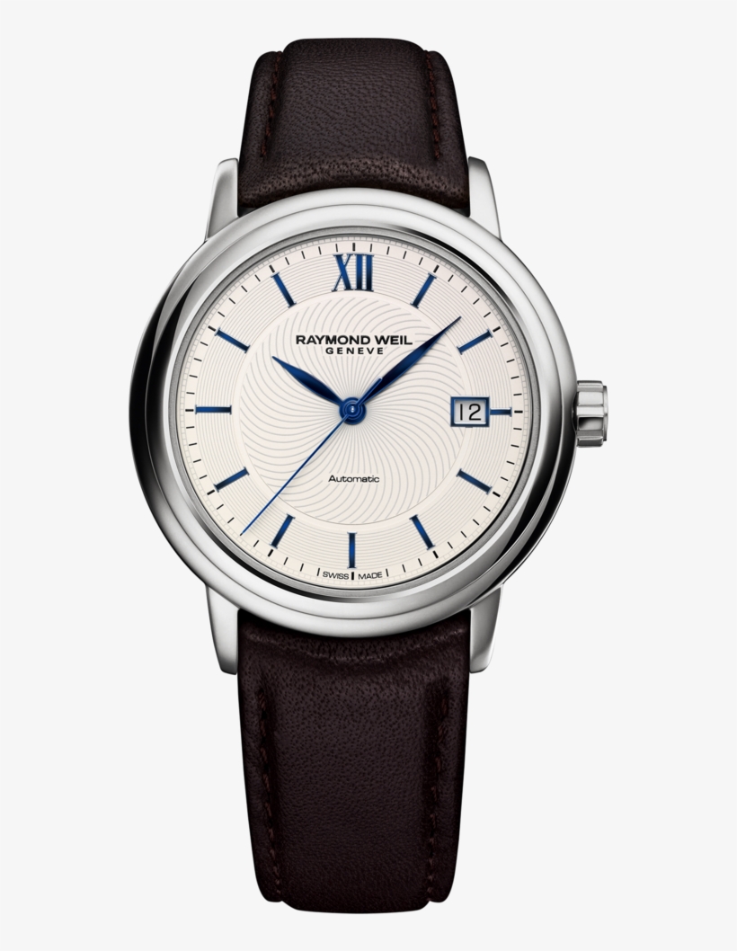 Raymond Weil Watch - Bauhaus Style 50mm Watch, transparent png #7635587