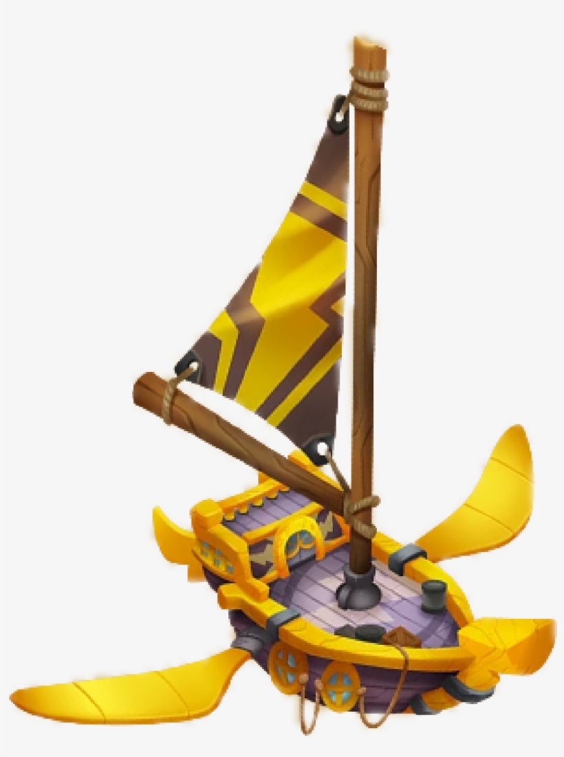 Hidden Bolt Airship - Dragonvale Airship, transparent png #7635590