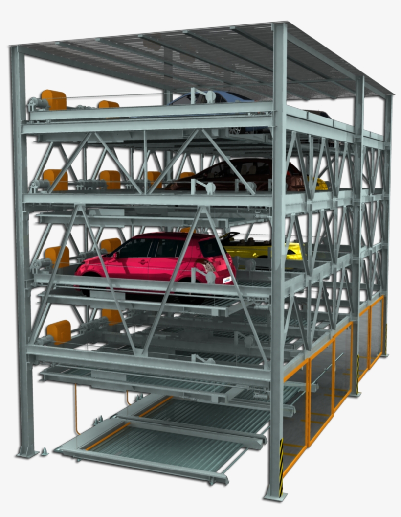 La Cantidad De Vehiculos En El Estacionamiento En Tiempo - Shelf, transparent png #7636191