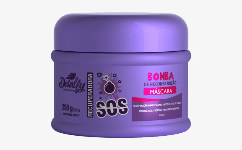 Buy Linha Recuperadora Sos Bomba In Loja Desalfy - Cosmetics, transparent png #7636328