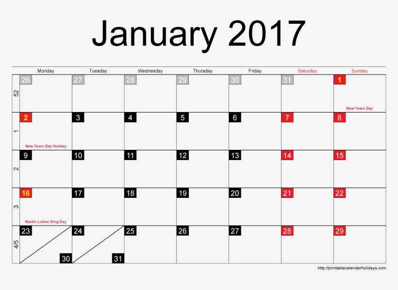 Blank Printable January 2017 Calendar - Moon Phases Calendar December 2018, transparent png #7637225