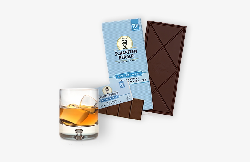 Bittersweet 70% Paired With Single Malt Scotch - Single Malt Whisky, transparent png #7637268