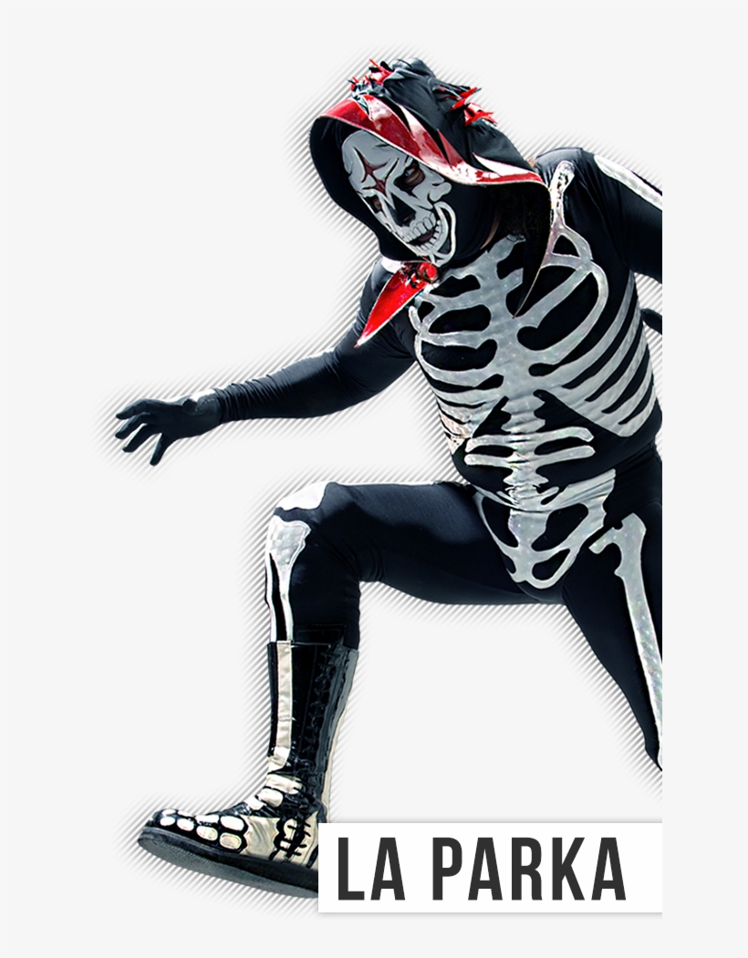 La Parka - La Parka Luchador Aaa, transparent png #7637416