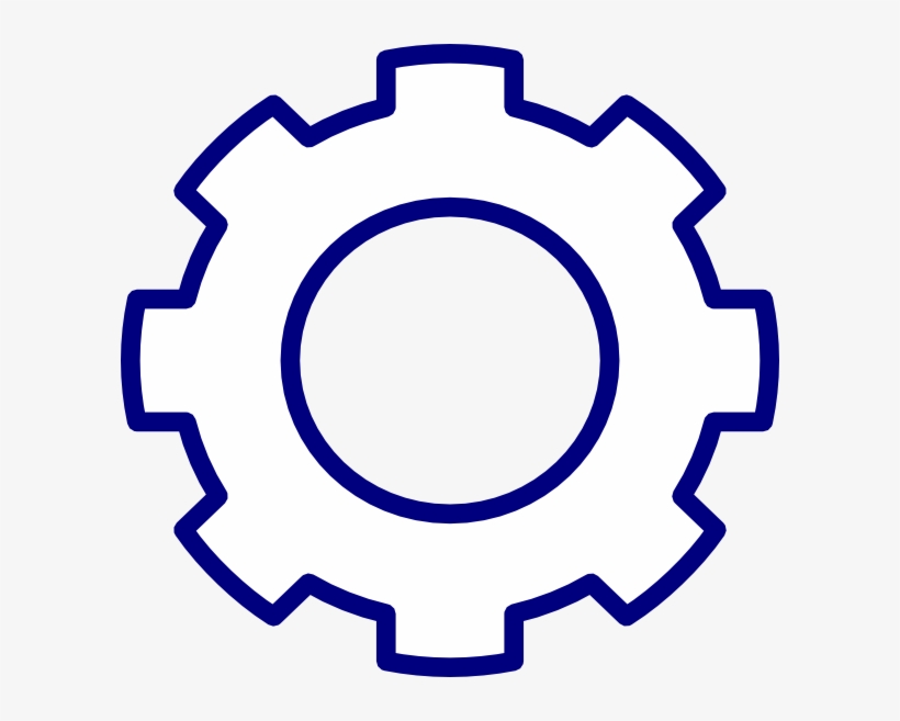 Gears Clipart Cartoon - Cartoon Gear, transparent png #7637451