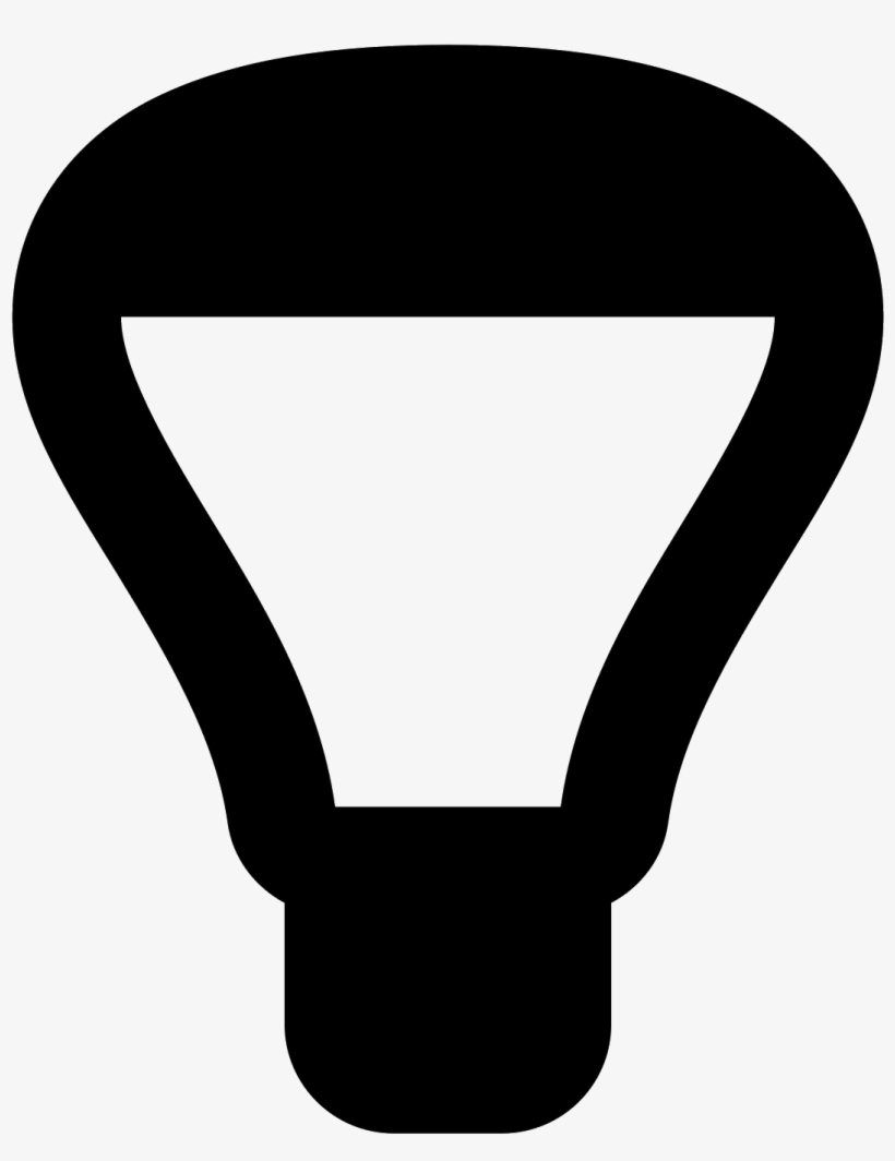 Ampoule Réflecteur À Tête Miroir Icon - Cible Flechette, transparent png #7637597
