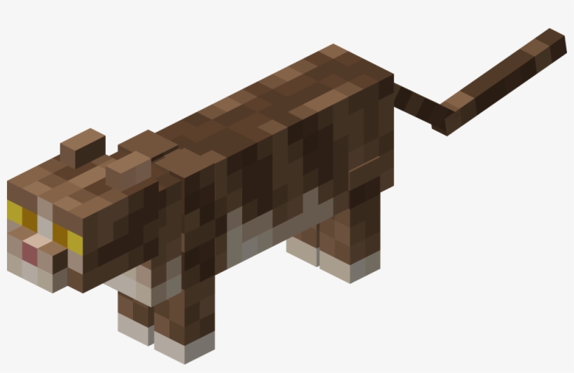 其他解析度：320 × 192 像素 - Minecraft Gray Tabby, transparent png #7638429