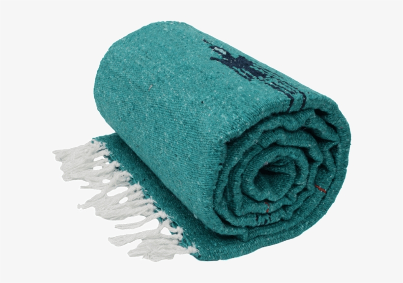 This Yoga Blanket Is A Thick, Traditional Style Mexican - Towel, transparent png #7638464