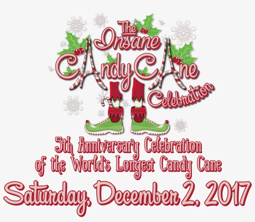 Insane Candy Cane Celebration - Illustration, transparent png #7638727