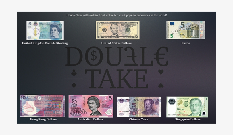 59967 Full - Double Take (euro) By Jason Knowles, transparent png #7639017