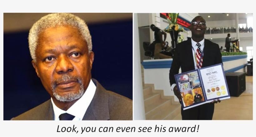 Kofi And Fauster - Kofi Annan, transparent png #7639194