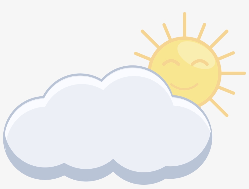 Seasonal Care & How To Articles - Cartoon Cloud With Sun, transparent png #7640134