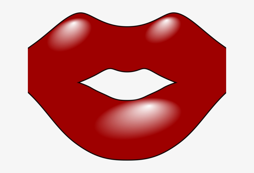 Kiss Clipart Lip Print, transparent png #7640589