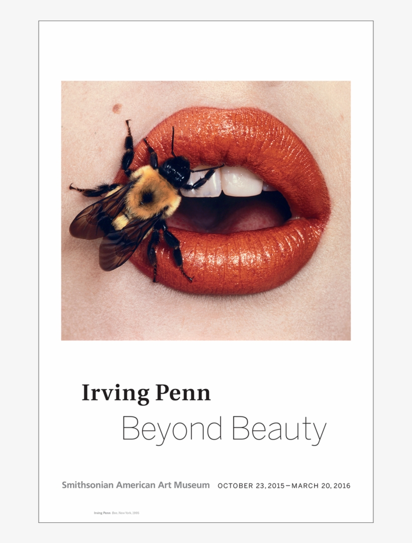Saam Penn - Irving Penn Bee Stung Lips, transparent png #7640802