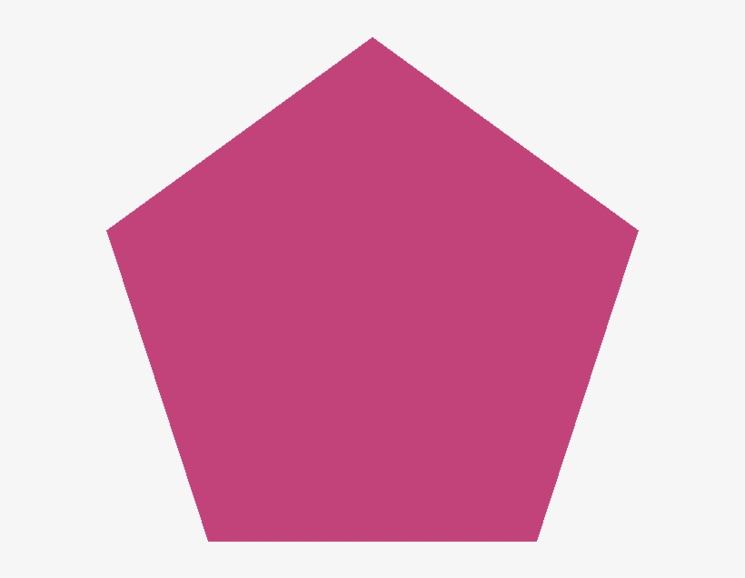 Group Symbol, Group Member, Network - Pentagon Shape With Color, transparent png #7641136