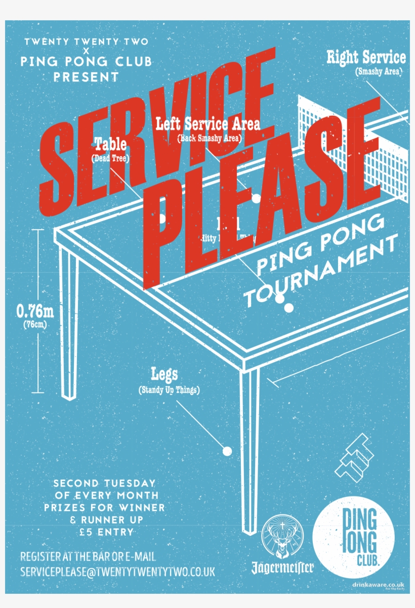 You Will Be Swimming In Jägermeister All Evening With - Ping Pong, transparent png #7641235