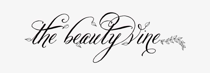 The Beauty Vine - Calligraphy, transparent png #7641359