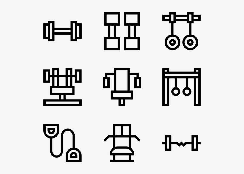 Gym - Real Estate Icon Png, transparent png #7642073