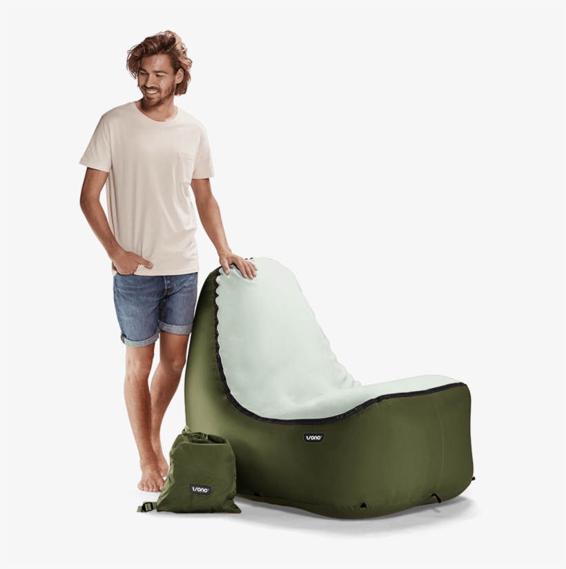 Trono Logo Grey - Recliner, transparent png #7642506