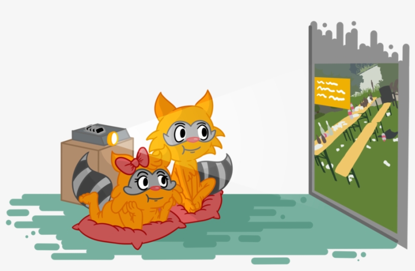 Slide Through Your City - Cartoon, transparent png #7642532