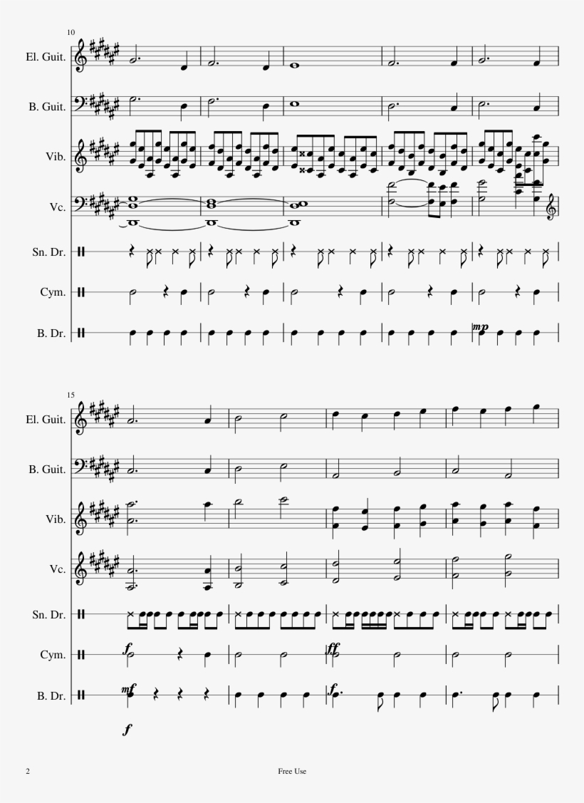 Gryphon Machine Theme Sheet Music Composed By Tiger - Sheet Music, transparent png #7642868