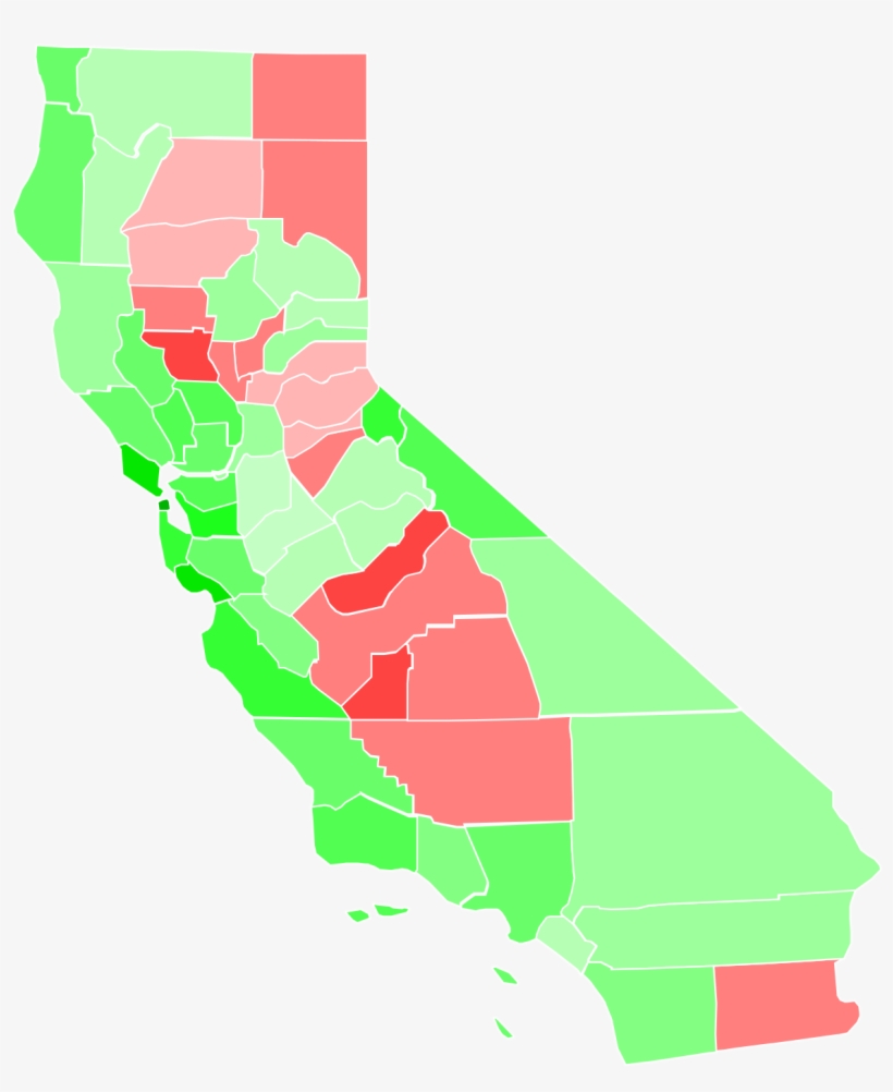 California 2018 Election Results, transparent png #7643265