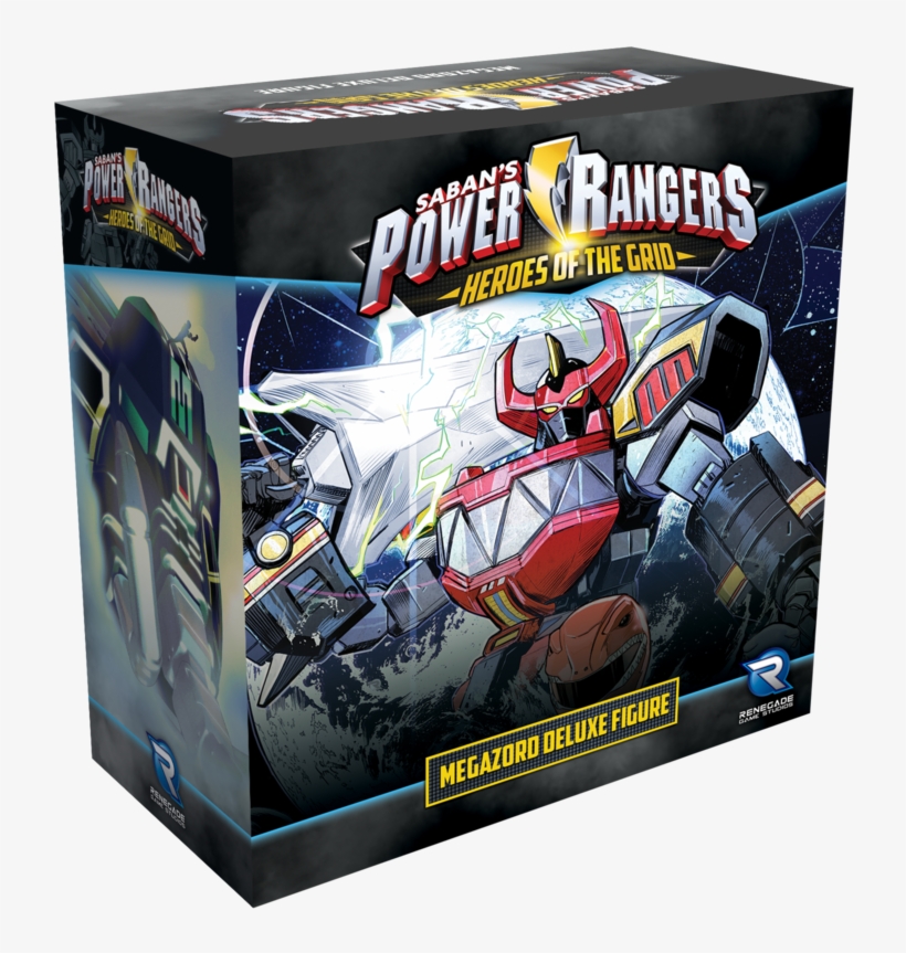 Megazord Box 3d Rgb - Action Figure, transparent png #7643483