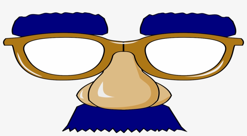 Groucho Marx Glasses Vector, transparent png #7643703