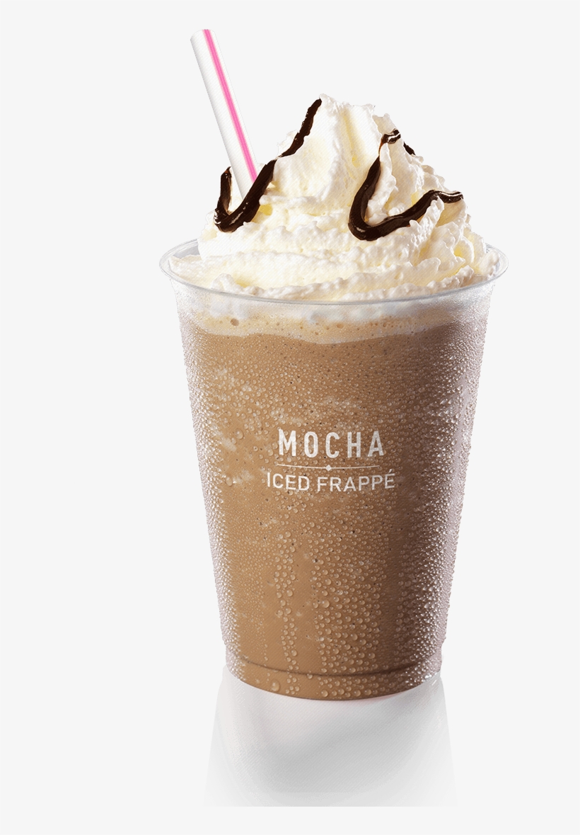 Ice Blended Coffee Png - Mocha Iced Frappe Mcdonalds, transparent png #7644077