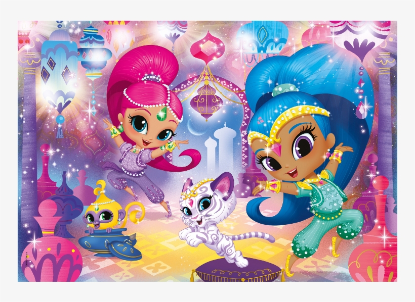 Buy Puzzle Clementoni Shimmer And Shine 26969 Elkor - Shimmer And Shine Puzzle Clementoni, transparent png #7644203