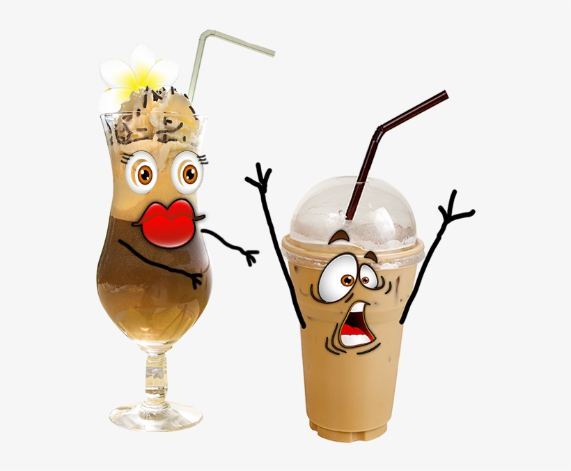 Morning Iced Coffee Girl - Cartoon, transparent png #7644775