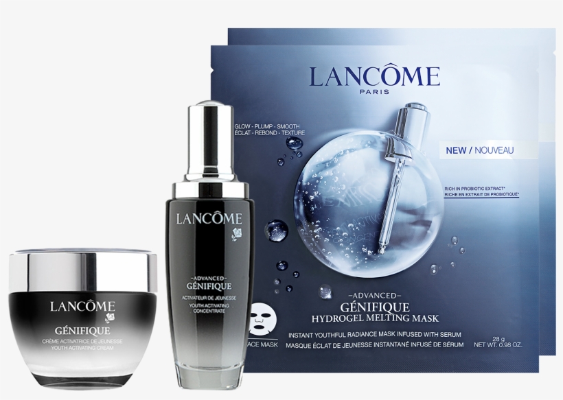 Advanced Genifique Concentrate & Mask Set - Lancome Genifique, transparent png #7644819