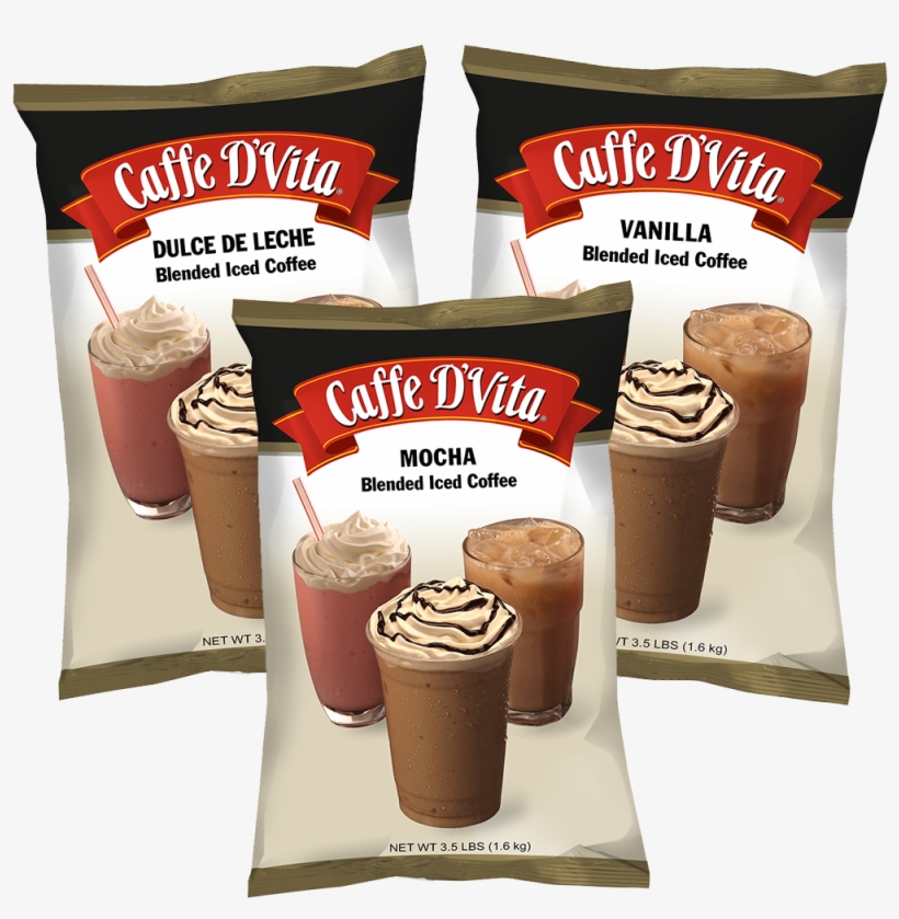 Blended Iced Coffee, Dulce De Leche, Blended Iced Coffees - Iced Coffee, transparent png #7644869