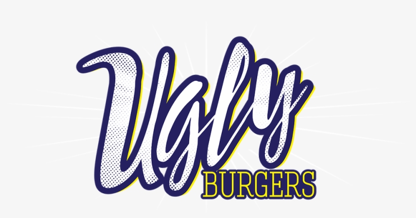 Ugly Burgers Logo - Calligraphy, transparent png #7646526