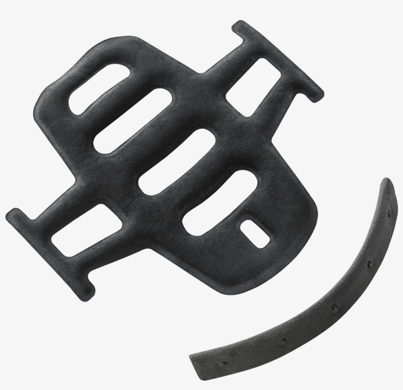 Consisting Of A 10mm Head Pad And A 6mm Sweat Band, - Plastic, transparent png #7646643