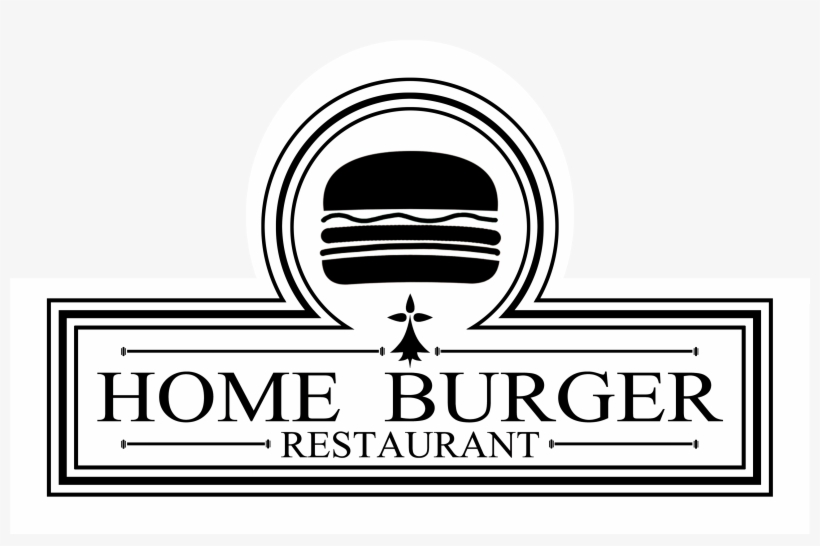 Logo Home Burger Saint-malo - Graphic Design, transparent png #7646703