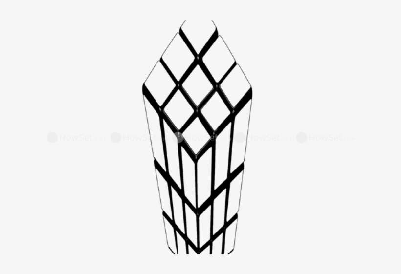 Drawn Cube Anamorphic, transparent png #7647096