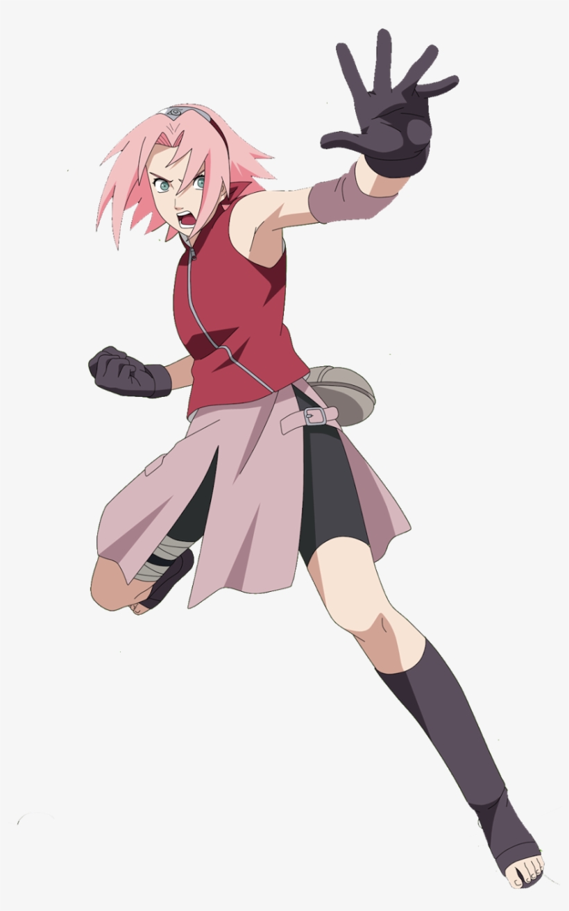 Render Sakura Haruno - Sakura Haruno Shippuden, transparent png #7647383