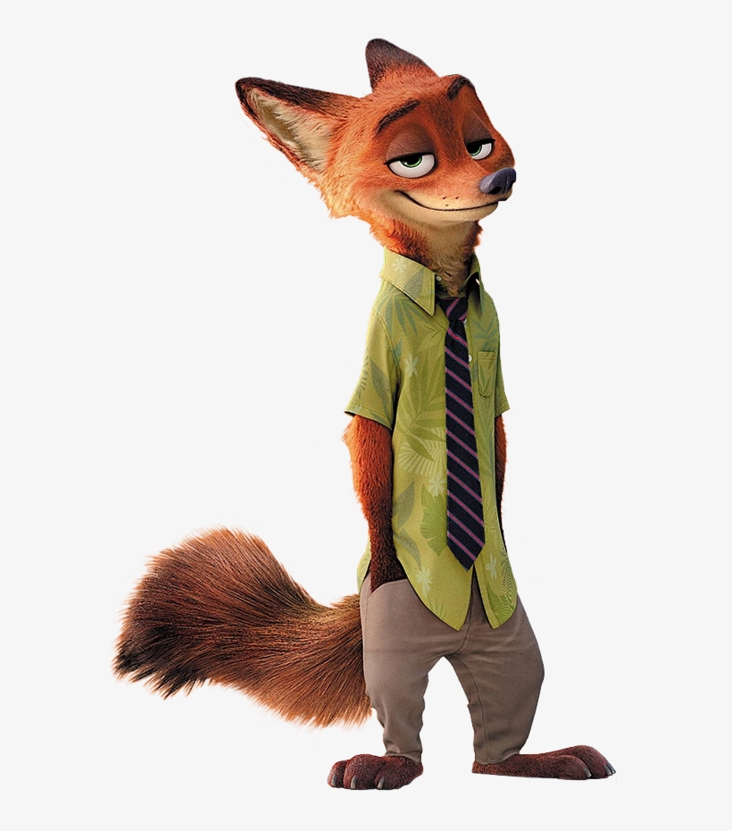 Arctic Fox You'll Never Even Come To This Design Because - Nick Wilde, transparent png #7647424