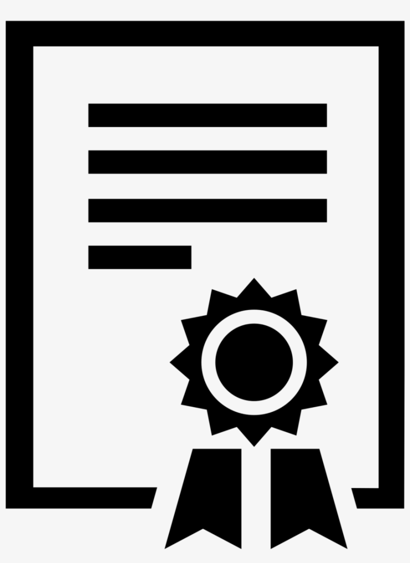 Icon-certificate - Manufacturing Person Icon, transparent png #7647629