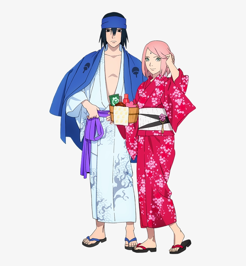 Sasusaku, Sasuke Uchiha, And Sakura Haruno Image - Sasuke Und Sakura Wedding, transparent png #7647632