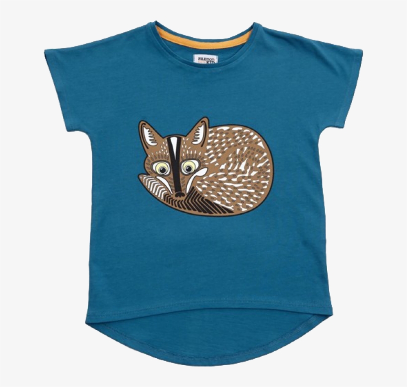 Filemon Kid Fox Tee - Swift Fox, transparent png #7647634