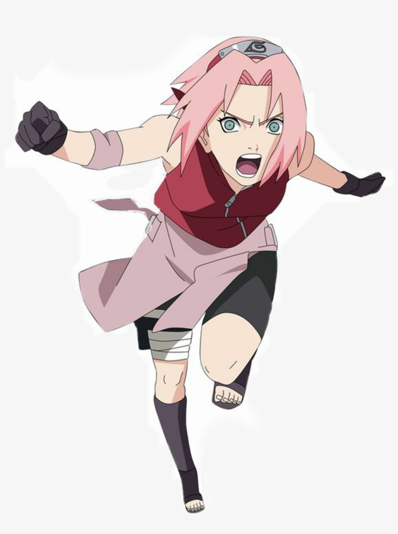 Sakuraharuno Sticker - Sakura Haruno Shippuden, transparent png #7648395