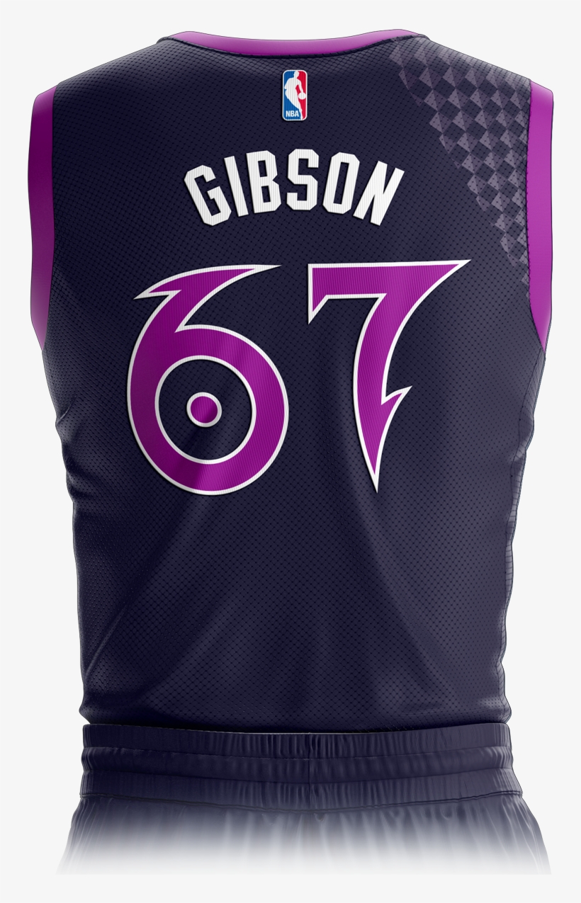 Minnesota Timberwolves City Edition Jersey Back - Timberwolves City Lights Jersey, transparent png #7648520